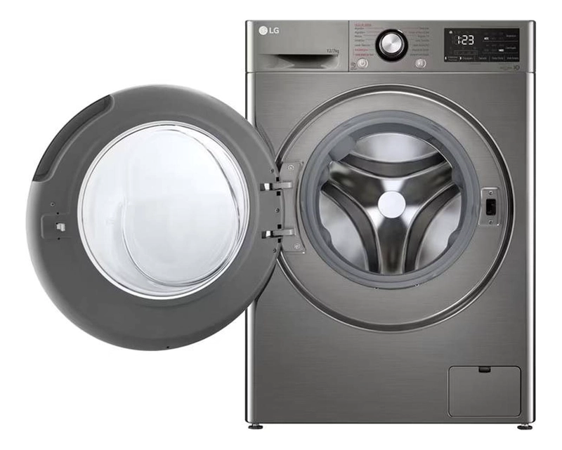 LAVADORA Y SECADORA 12/7 KG LG WD12VVC5S6C AI DD - 2