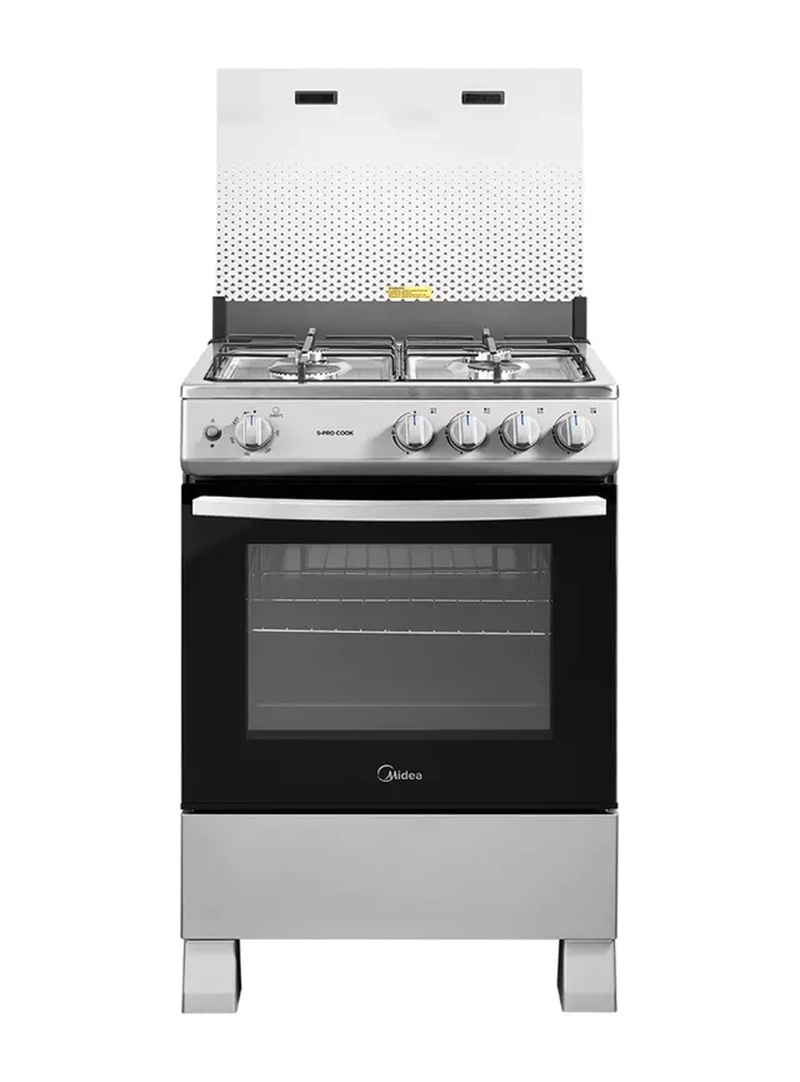 COCINA A GAS MIDEA 4 QUEMADORES MFO-MG24TCSSL SILVER - 2