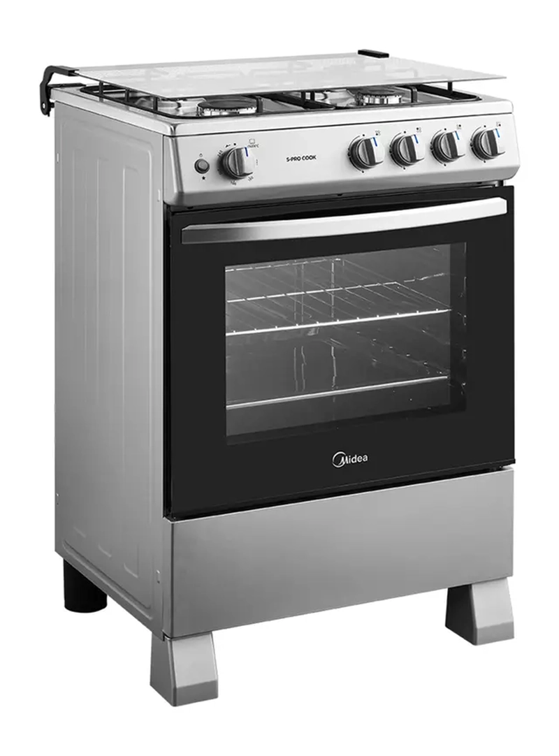COCINA A GAS MIDEA 4 QUEMADORES MFO-MG24TCSSL SILVER - 3