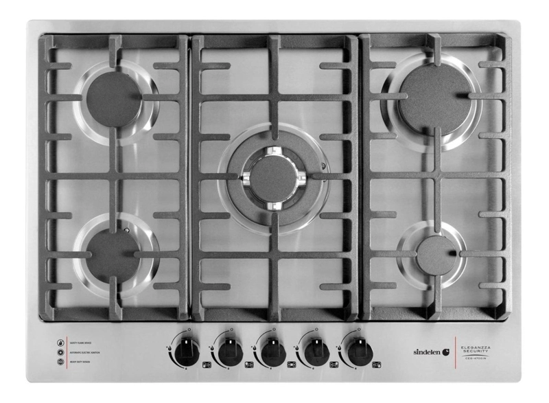 ENCIMERA A GAS 5 QUEMADORES SINDELEN CEG-4700IN - 2