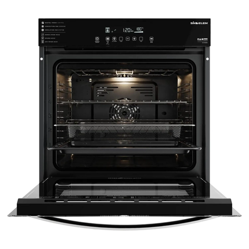 HORNO ELE CTRICO EMPOTRABLE AIR FRYER SINDELEN HE-7600NG - 3