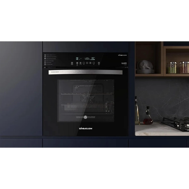 HORNO ELE CTRICO EMPOTRABLE AIR FRYER SINDELEN HE-7600NG - 4