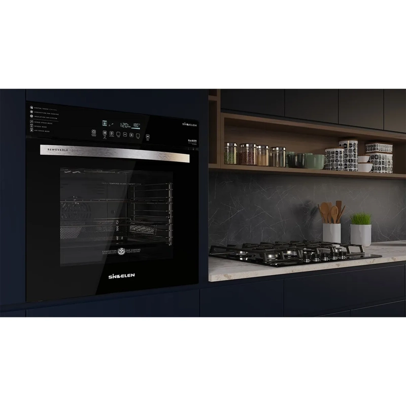 HORNO ELE CTRICO EMPOTRABLE AIR FRYER SINDELEN HE-7600NG - 5