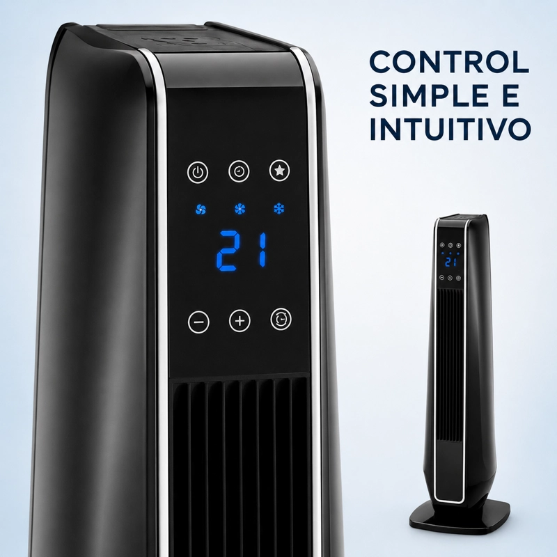 ESTUFA ELE CTRICA TIPO TORRE LOVEN - 2