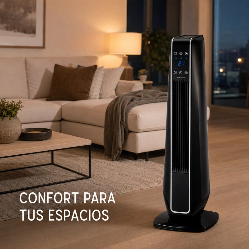 ESTUFA ELE CTRICA TIPO TORRE LOVEN - 4