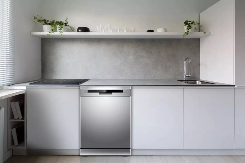 LAVAVAJILLAS 12 CUBIERTOS INOX MIDEA MLV-12SI5203 - 4