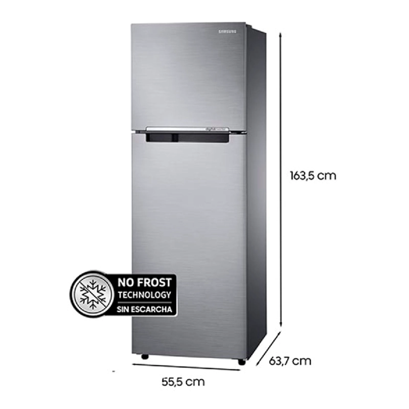 REFRIGERADOR SAMSUNG NO FROST RT25FARADS8ZS TOP MOUNT 255LTS - 6
