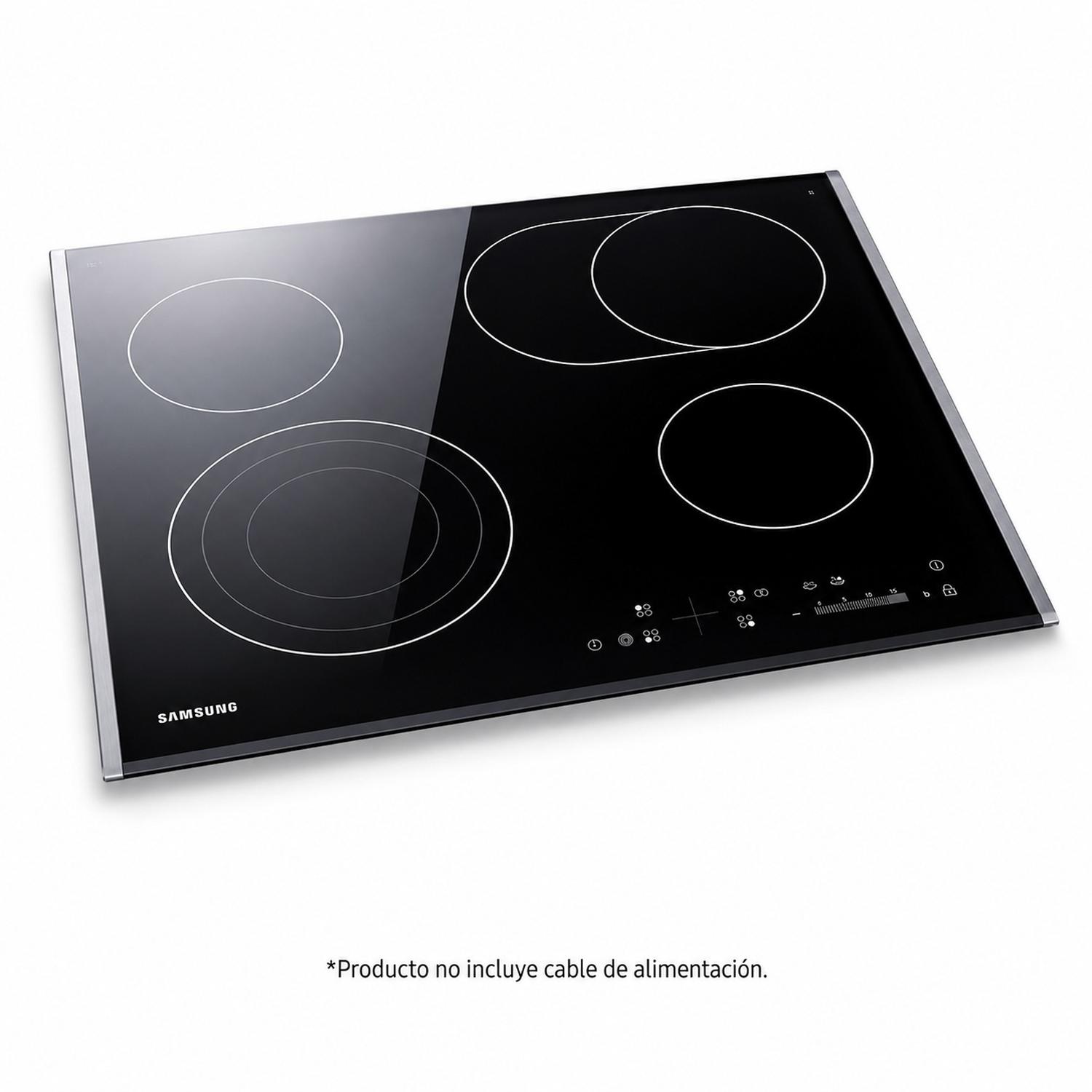 ENCIMERA VITROCERAMICA ELECTRICA SAMSUNG CTR264KC01 NEGRO 4 PLATOS - 3