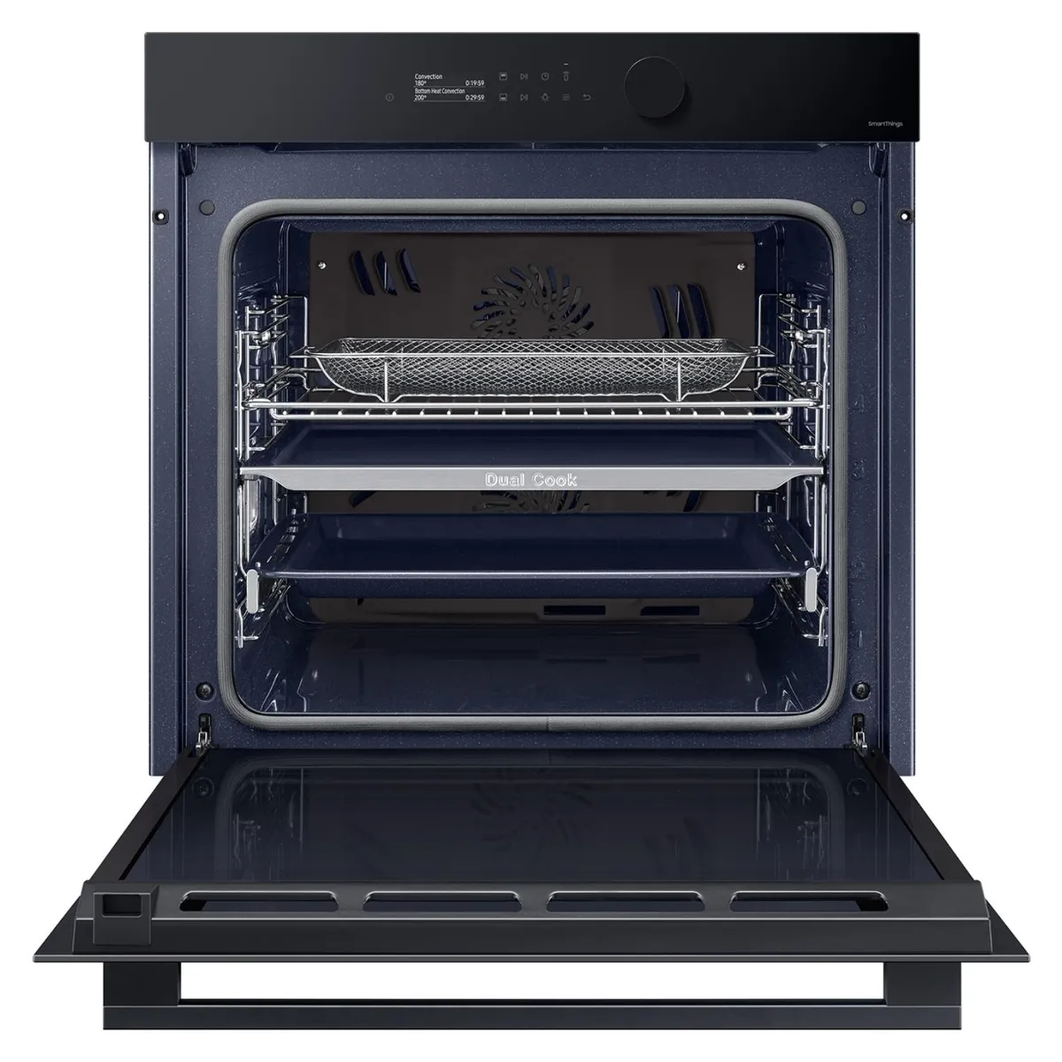 HORNO ELE CTRICO EMPOTRABLE SAMSUNG 76 LT SERIES 5 NV7B5645TAK/ZS DUAL COOK AIRFRYER WIFI - 2