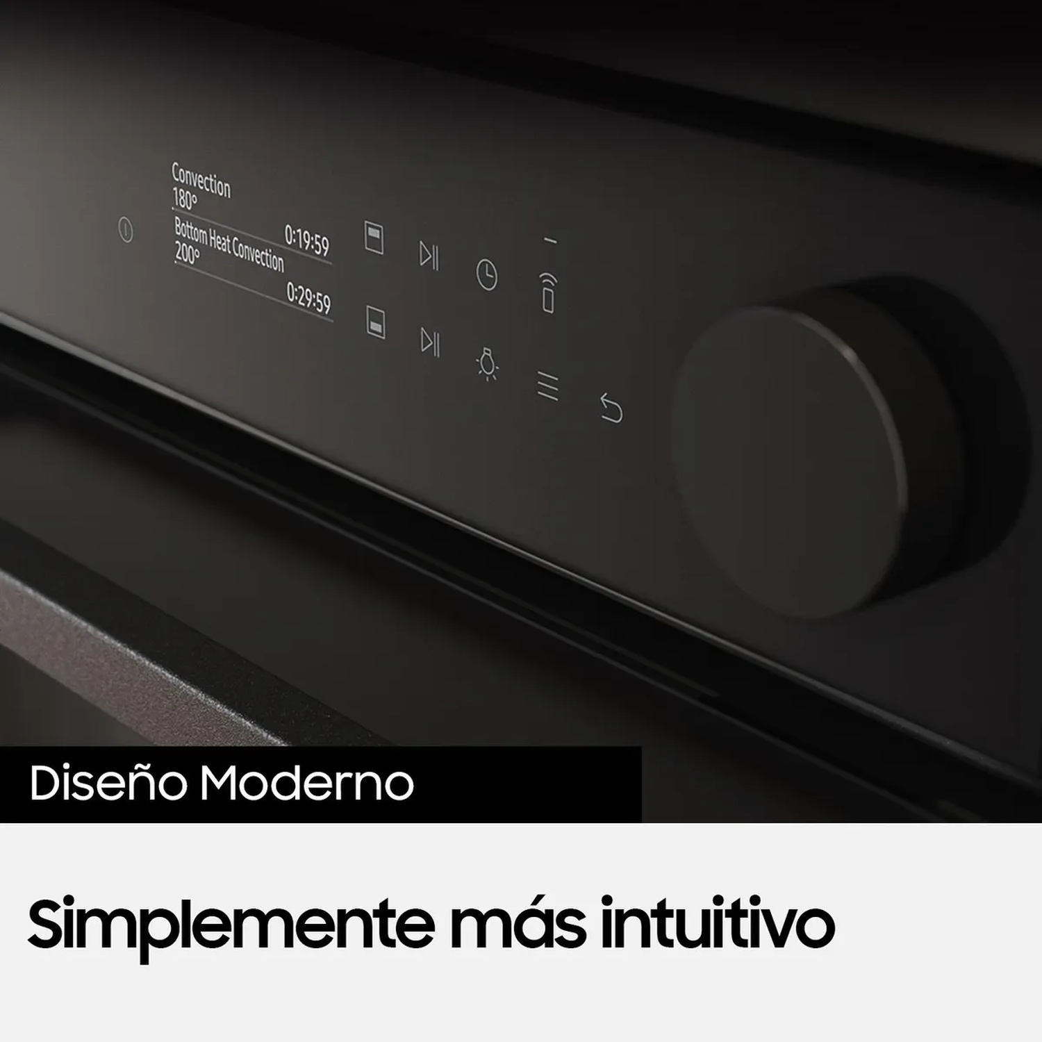 HORNO ELE CTRICO EMPOTRABLE SAMSUNG 76 LT SERIES 5 NV7B5645TAK/ZS DUAL COOK AIRFRYER WIFI - 5