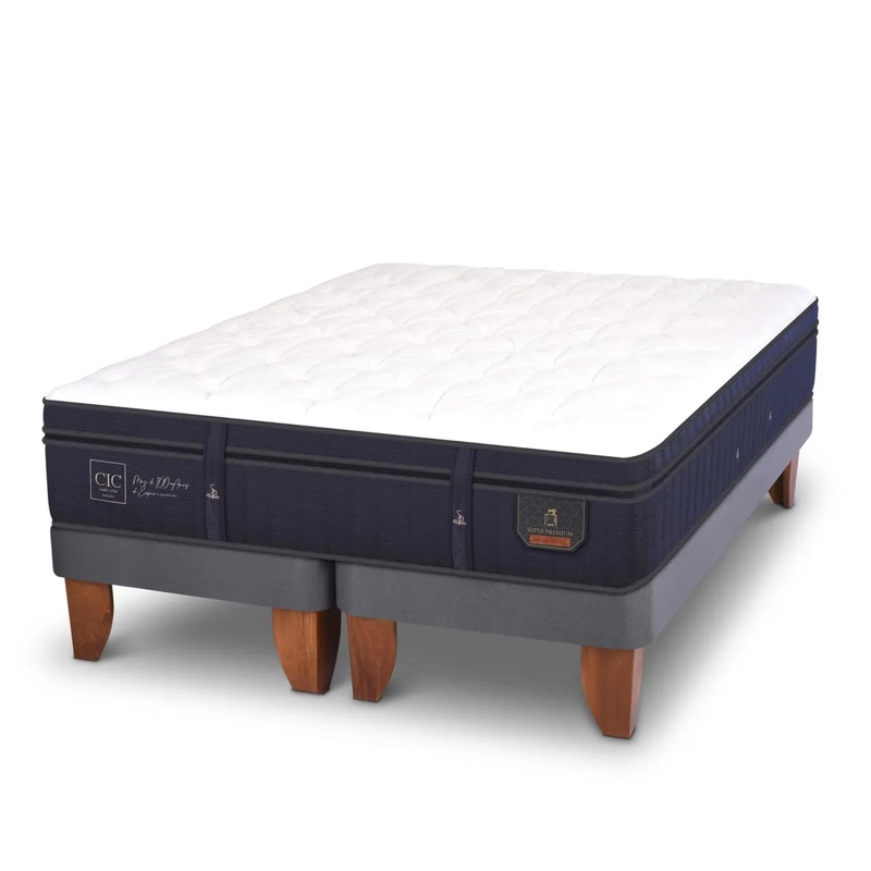 CAMA EUROPEA CIC KING SUPER PREMIUM GRIS - 2