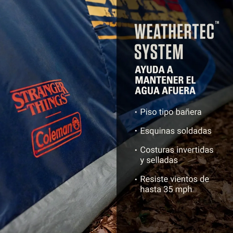 CARPA COLEMAN 4 PERSONAS STRANGER THINGS - 7