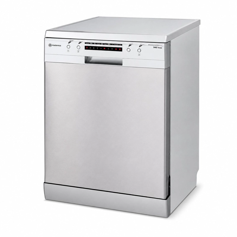 LAVAVAJILLA MADEMSA FRONTAL 12 CUBIERTOS ACQUARELLE 940 INOX - 2
