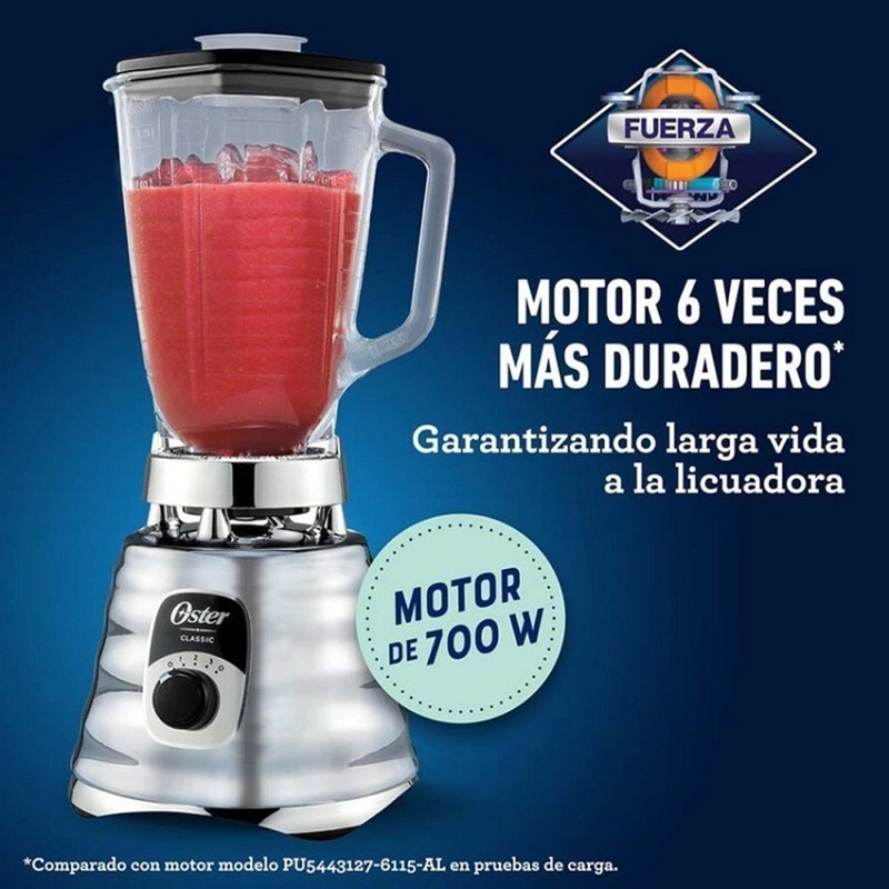 LICUADORA CLASICA OSTER BLST4655-052 CROMADA - 3