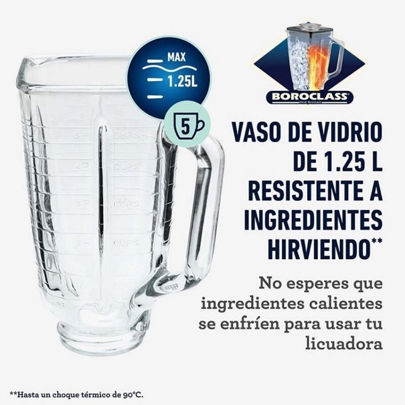 LICUADORA CLASICA OSTER BLST4655-052 CROMADA - 5