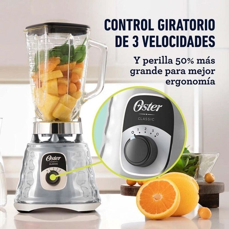 LICUADORA CLASICA OSTER BLST4655-052 CROMADA - 7