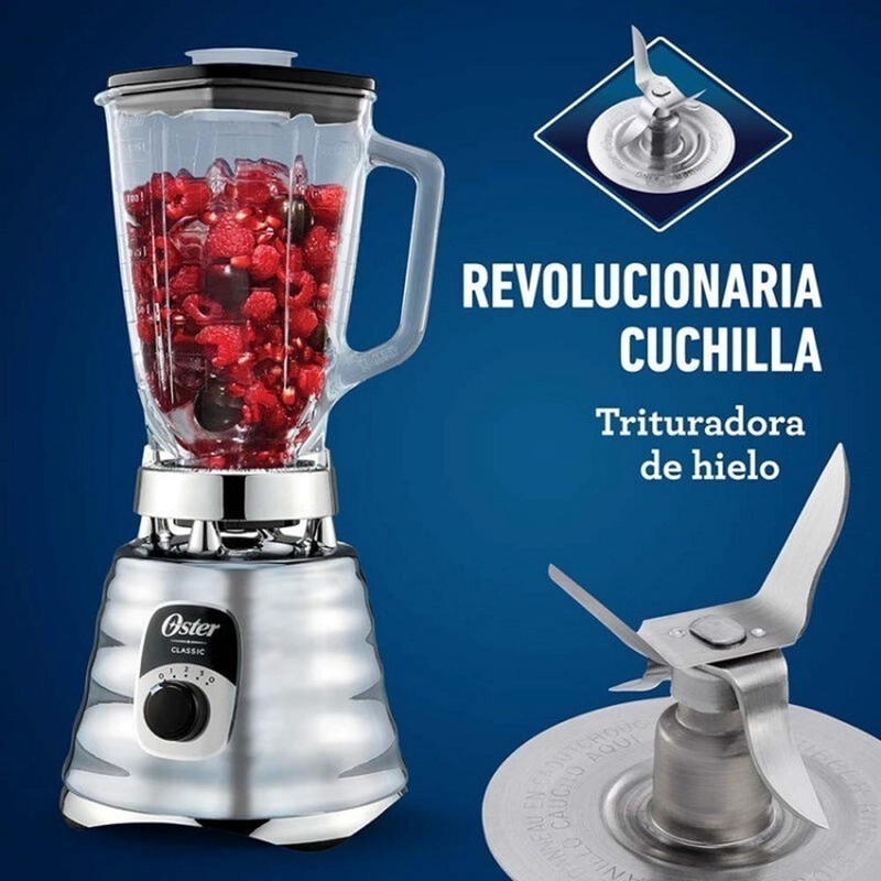 LICUADORA CLASICA OSTER BLST4655-052 CROMADA - 8