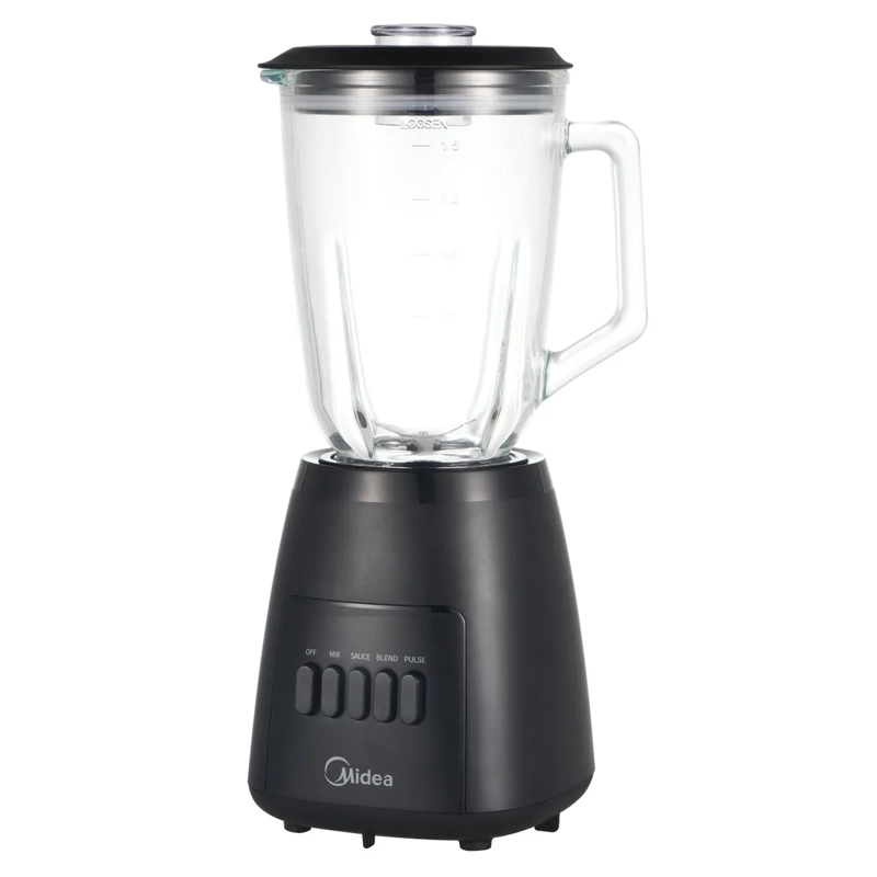 LICUADORA MIDEA 3 VELOCIDADES + PULSO 1.5 LITROS NEGRO MJ-BL6003BK - 2
