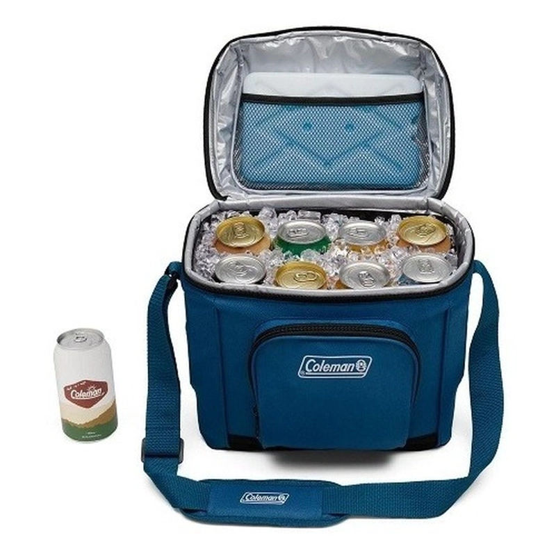 BOLSO COOLER COLEMAN CHILLER AZUL 16 LATAS - 5