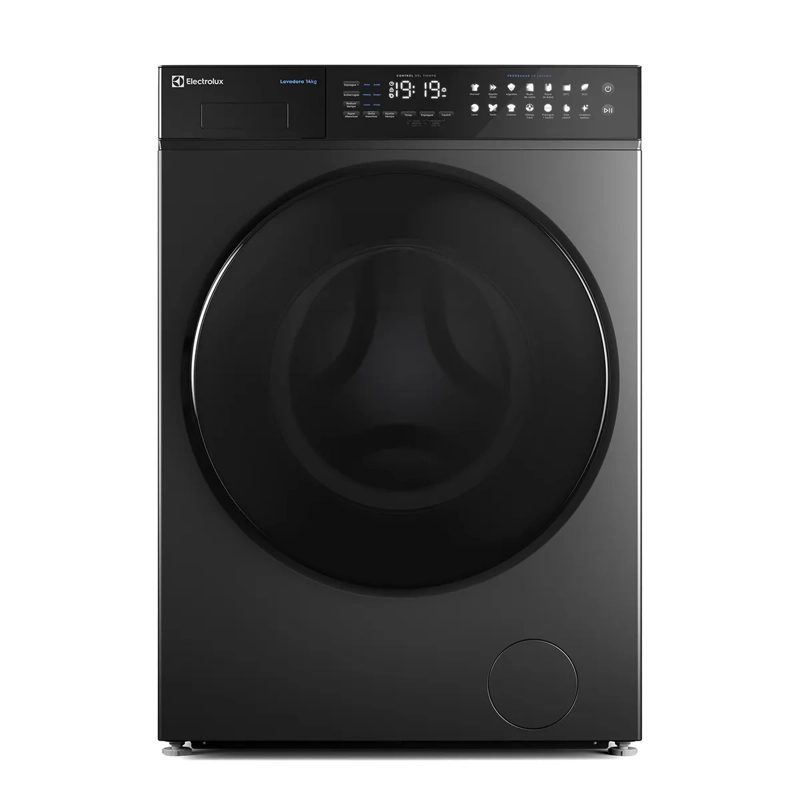 LAVADORA AUTOMATICA ELECTROLUX 14KG CARGA FRONTAL INVERTER EFLWM12O ONIX - 1