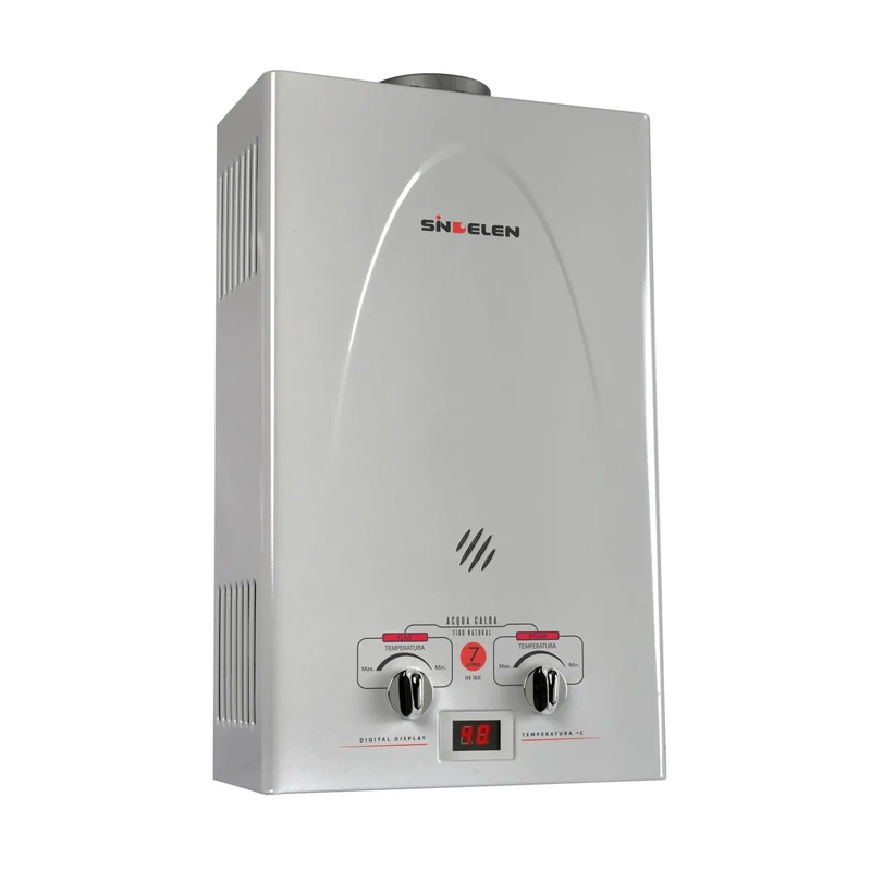 CALEFONT 7 LITROS GAS LICUADO TIRO NATURAL IONIZADO SINDELEN - 2