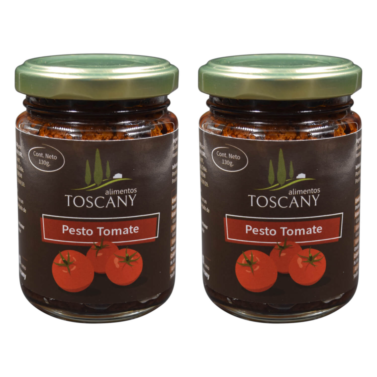PACK DUO GOURMET PESTOS TOMATE DESHIDRATADO - 1