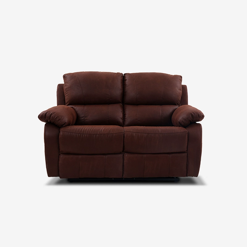 SOFÁ ROSEN ORSON 2 CUERPOS BRANDY RECLINABLE MANUAL - 4