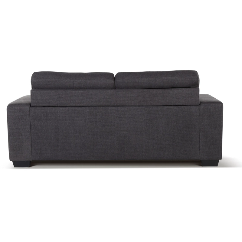 SOFA CAMA DREAM 3 CUERPOS TELA CHARCOAL - 8