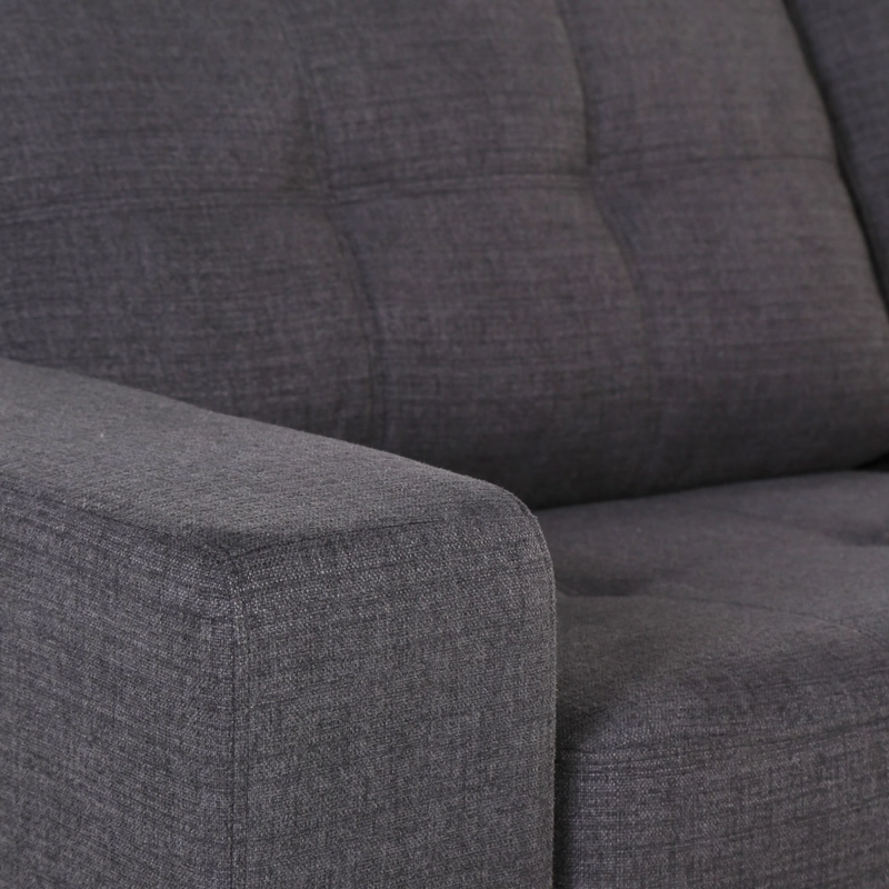 SOFA CAMA DREAM 3 CUERPOS TELA CHARCOAL - 9