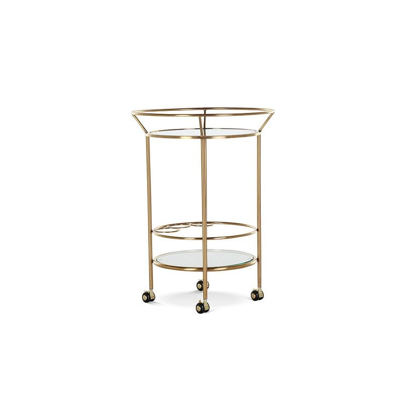 CARRO BAR ROSEN RAVAL BRONCE METAL - 1