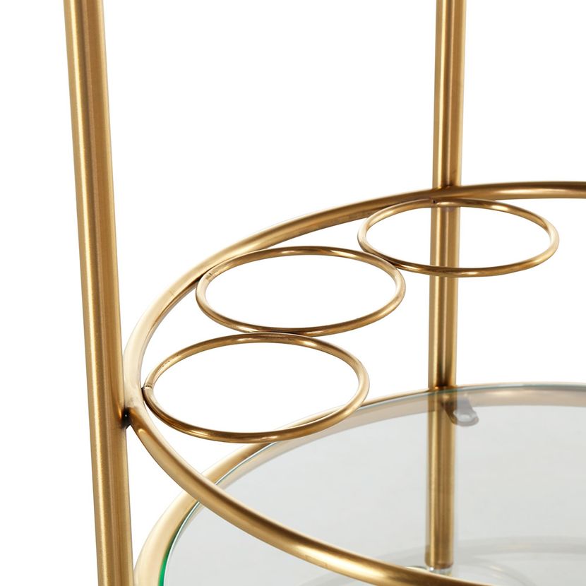 CARRO BAR ROSEN RAVAL BRONCE METAL - 7
