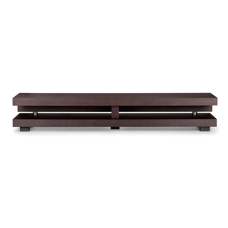 MESA ROSEN TV BUNDESRING 200 X 50 CM MARRÓN - 2