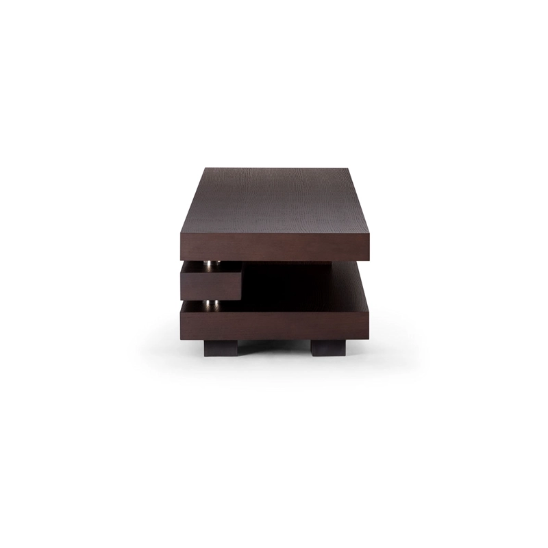 MESA ROSEN TV BUNDESRING 200 X 50 CM MARRÓN - 5