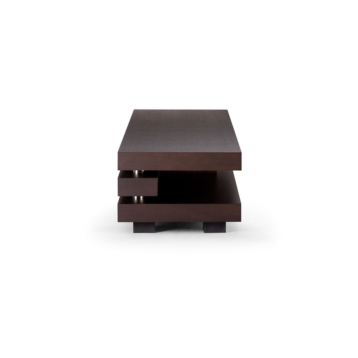 MESA ROSEN TV BUNDESRING 200 X 50 CM MARRÓN - 5