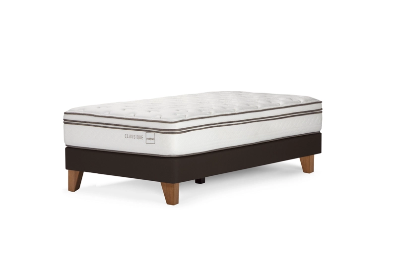 CAMA EUROPEA ROSEN CLASSIQUE+ 1.5 PLAZAS 105 X 200 CM - 1