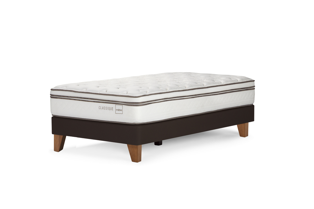CAMA EUROPEA ROSEN CLASSIQUE+ 1.5 PLAZAS 105 X 200 CM - 1