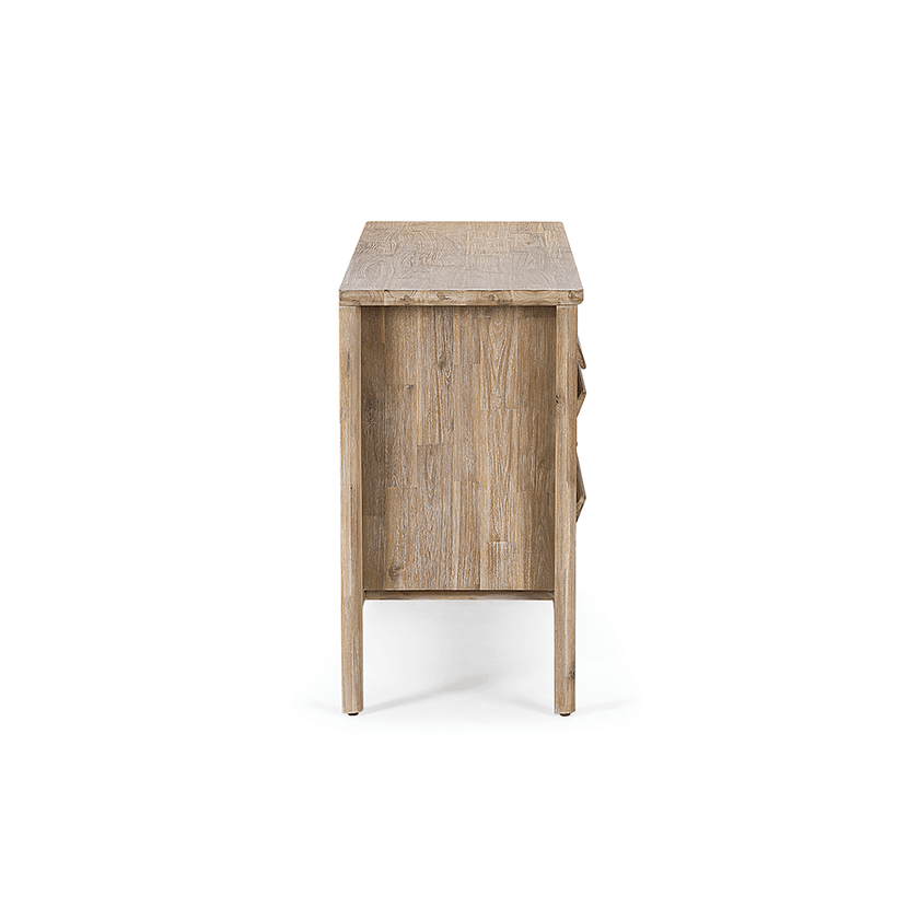 CÓMODA ROSEN MADERA PINO CAFÉ LICABETO - 4