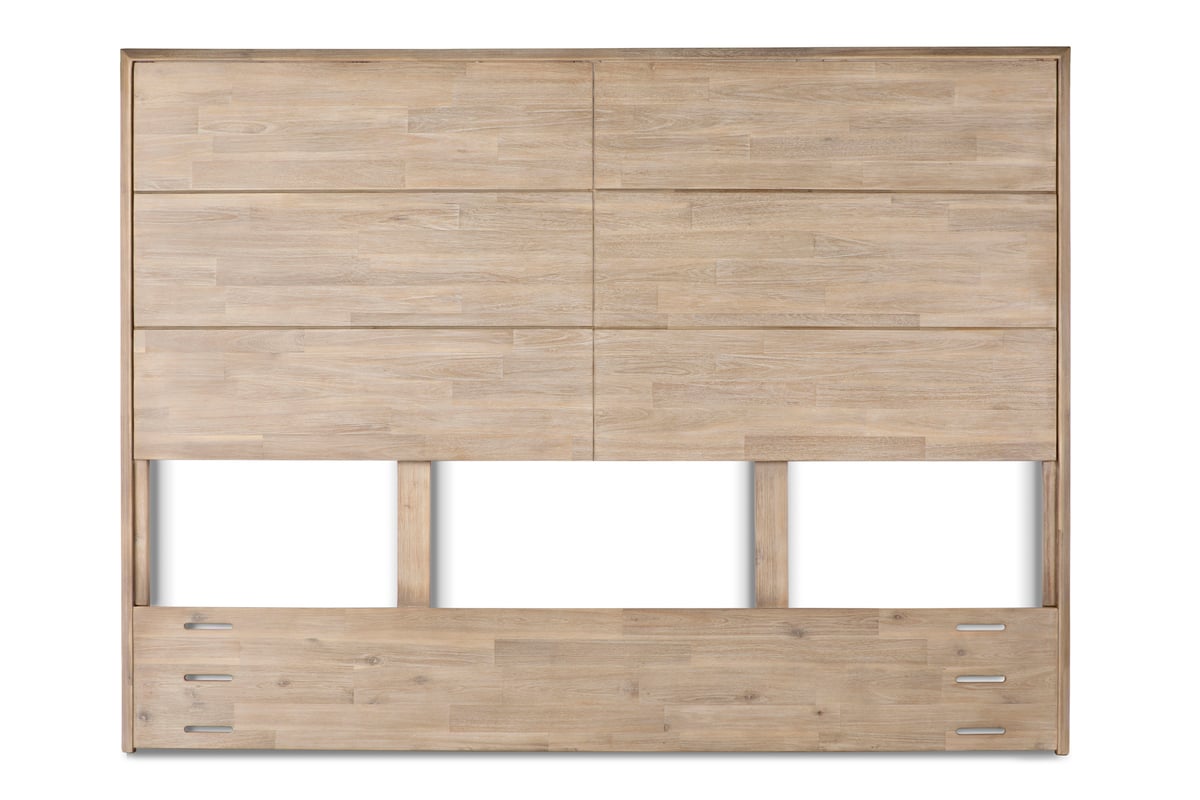RESPALDO CULVER 2 PLAZAS ROSEN MADERA - 1