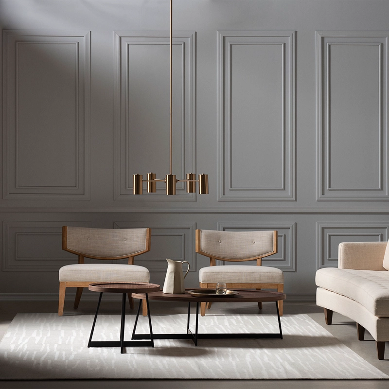 MESA DE CENTRO ROSEN LIBERTY 120 X 70 CM NOGAL - 3