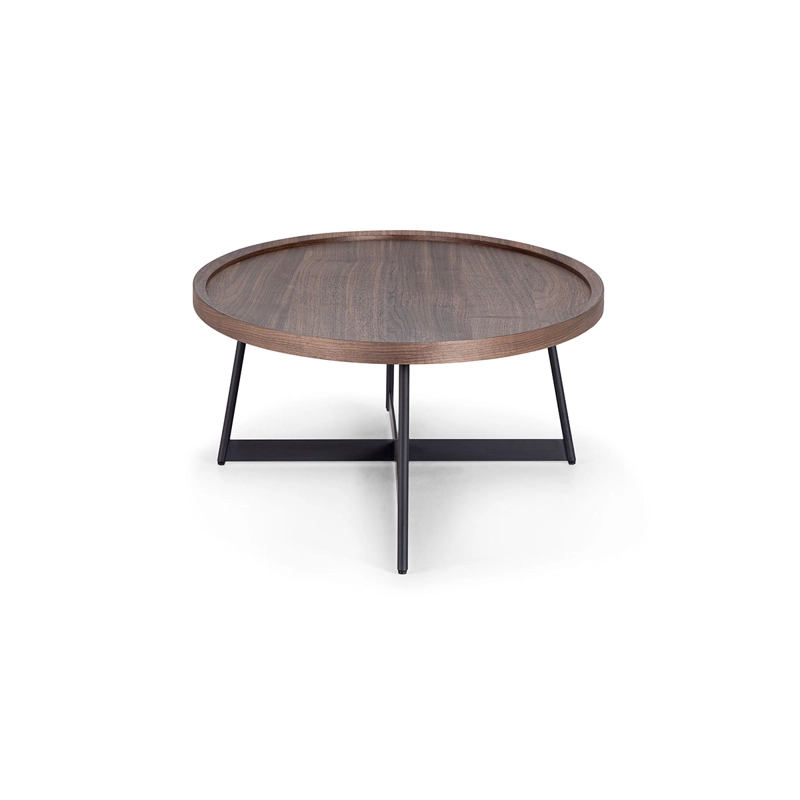 MESA DE CENTRO ROSEN LIBERTY 120 X 70 CM NOGAL - 4