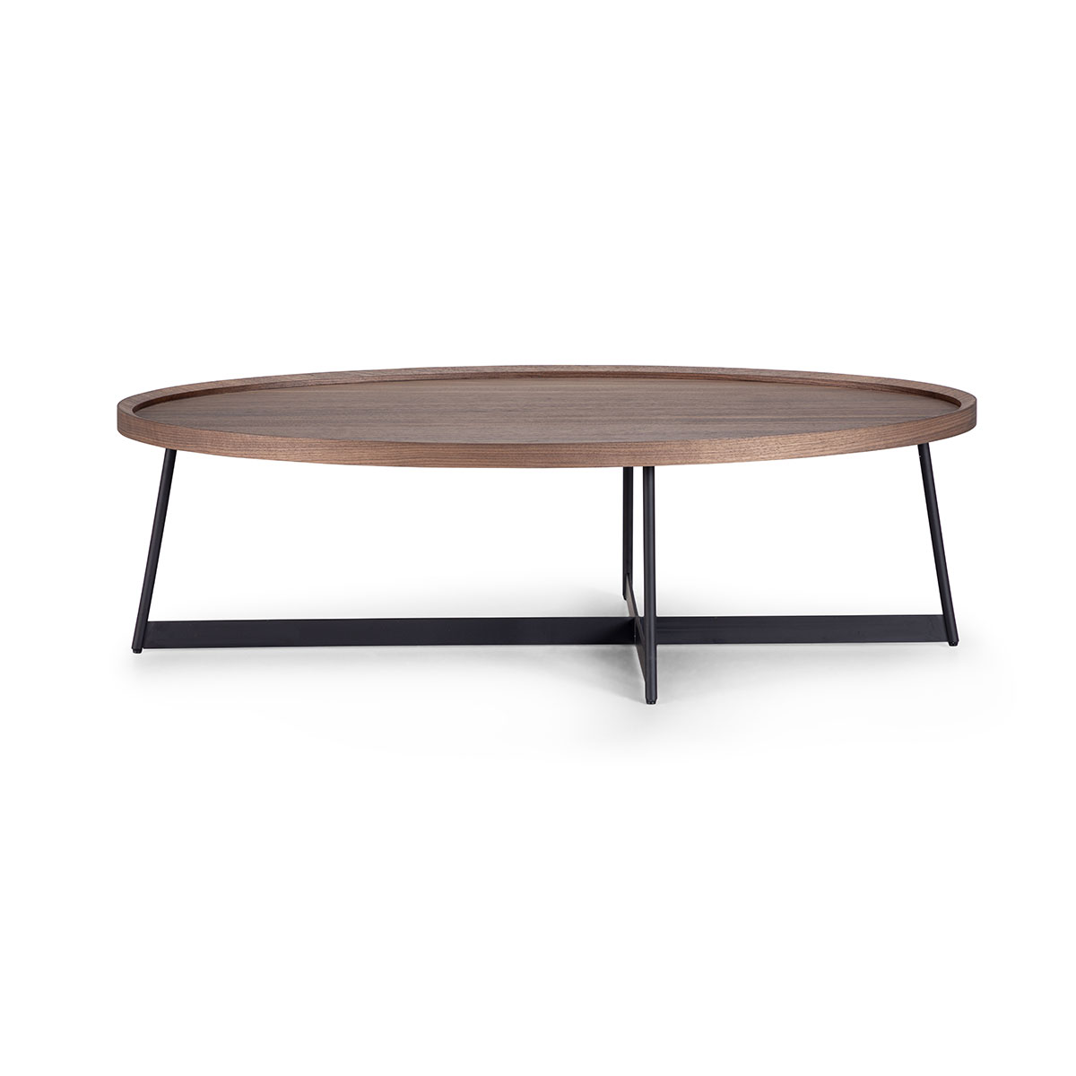 MESA DE CENTRO ROSEN LIBERTY 120 X 70 CM NOGAL - 5