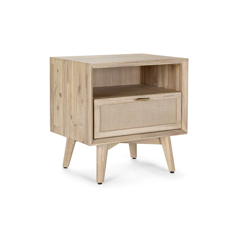 VELADOR HALSEY MADERA-RATTAN NATURAL - 1