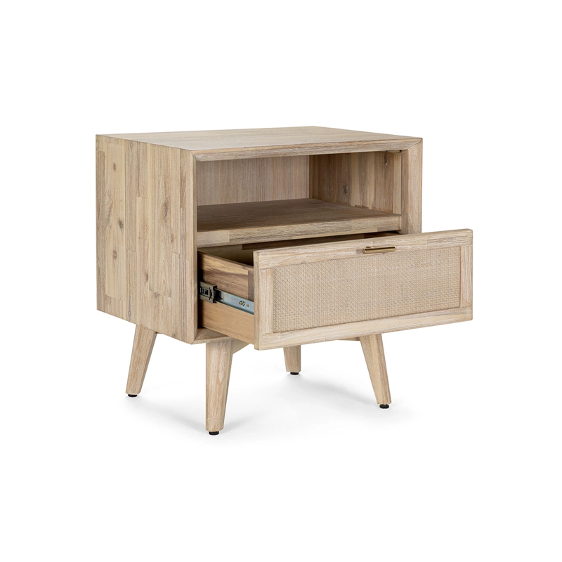 VELADOR HALSEY MADERA-RATTAN NATURAL - 2