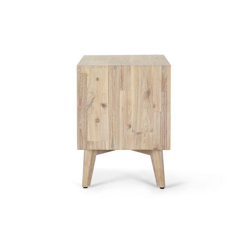 VELADOR HALSEY MADERA-RATTAN NATURAL - 4