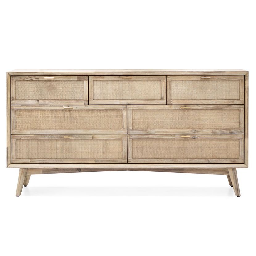 COMODA ROSEN HALSEY MADERA-RATTAN - 1