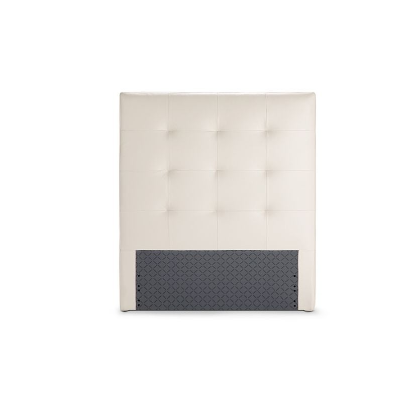 RESPALDO ROSEN NEW OLIVER ICE 1.5 PLAZAS MADERA CUERO BEIGE - 1