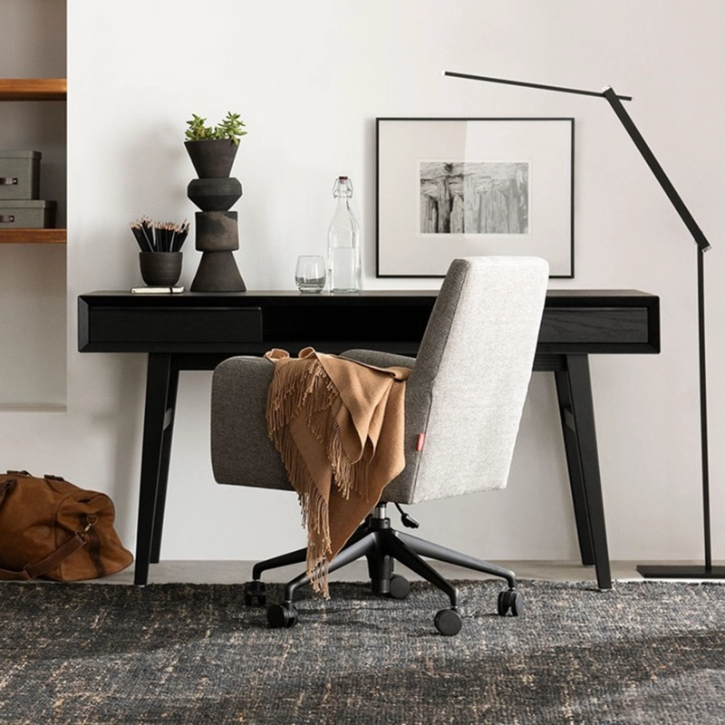 SILLA ROSEN GEORGE TEL BELFAST 1 CUERPO GRIS HOMEOFFICE - 2