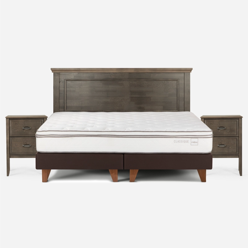 CAMA EUROPEA ROSEN CLASSIQUE+ KING BD CON MUEBLES ANNA - 1