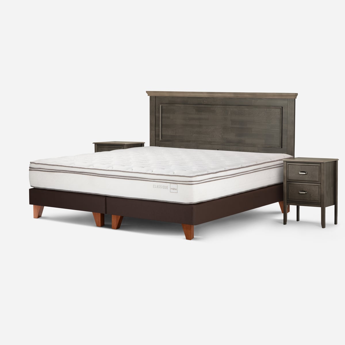 CAMA EUROPEA ROSEN CLASSIQUE+ KING BD CON MUEBLES ANNA - 2