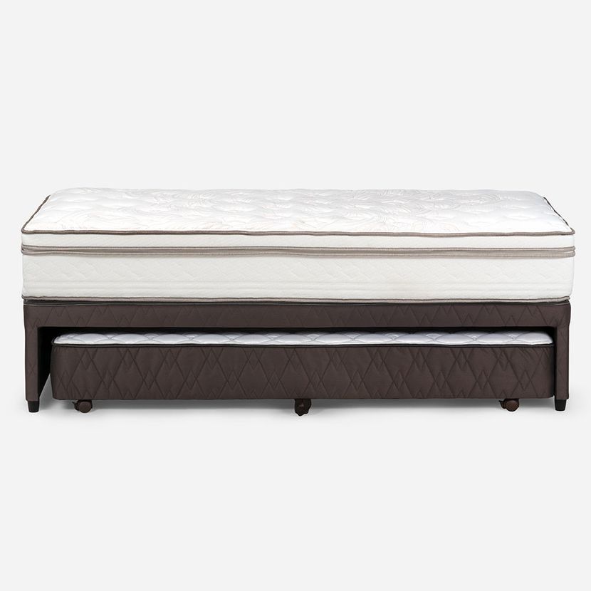 DIVÁN ROSEN CAMA CLASSIQUE MADERA BLANCO + 1.5 PLAZAS 105 X 200 CM - 6